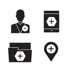 medical icons set