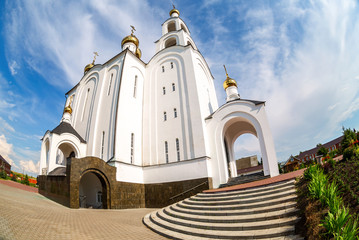Holy-Varsonofievsky Pokrovo-Selischenskiy nunnery in Mordovia, Russia
