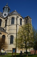 Fototapeta na wymiar Église abbatiale SintServaas de Grimbergen (Brabant flamand- Belgique)