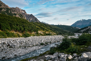 Los Glaciares National Park in the Fitz Roy Region of Patagonia in Southern Argentina