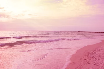 Crédence en verre imprimé Clearwater Beach, Floride Coucher du soleil Clearwater Beach en Floride