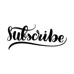 brush lettering subscribe