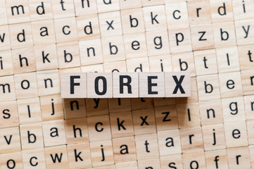 Forex word concept