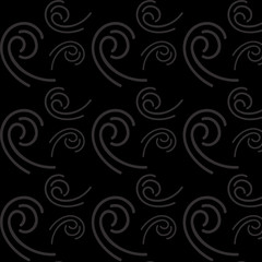 Wind pattern vector on a dark background
