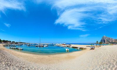San Vito lo Capo beach, Sicily, Italy