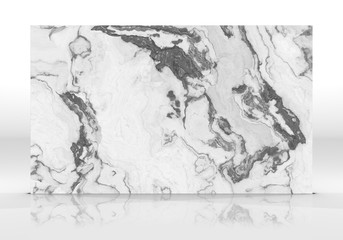 Fototapeta na wymiar White marble Tile texture
