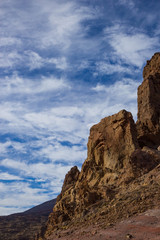 Lava formations at Teide Volcano National Park, Tenerife, Spain