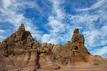 Lava formations at Teide Volcano National Park, Tenerife, Spain