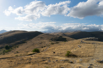 Panorama dal castello di Rocca Calascio