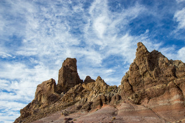 Fototapeta premium Lava formations at Teide Volcano National Park, Tenerife, Spain