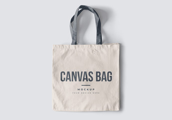 Canvas Tote Bag Mockup