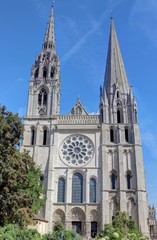 Fototapeta na wymiar cathédrale de Chartres