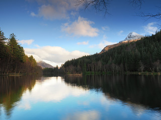 Glencoe Lochan and the Pap of Glencoe