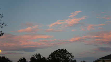 Obraz premium Pink clouds