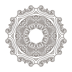 Mandala coloring25
