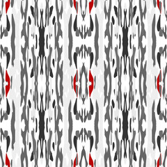ikat seamless geometric pattern shibori