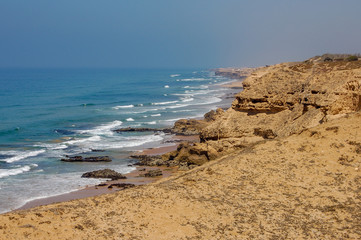 aerial view outside of oualidia