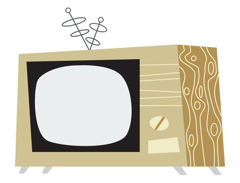 Retro TV Set