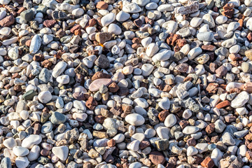 pebbles on the beach