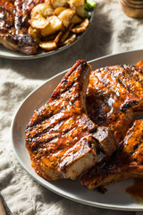 Homemade Barbecue Pork Chops