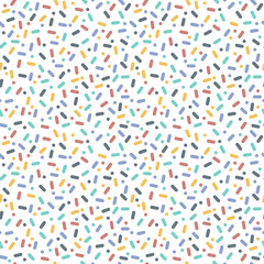 Trendy Geometric Design Seamless Pattern - Fun geometric repeating pattern design