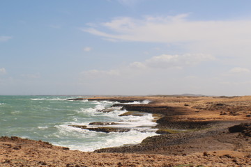 Fototapeta na wymiar Costa Cabo de la Vela