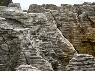 Pancake Flats at Cape Foul Wind, New Zealand