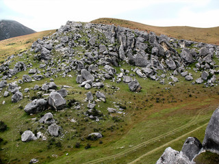 View at Castle Rocks, New Zealand