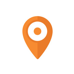 Location Icon Vector flat design style 