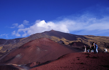 vulkan ätna in sizilien