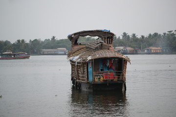 boat on the river