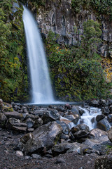 Tall waterfall in the National Park