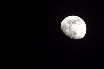 Waxing Gibbous moon