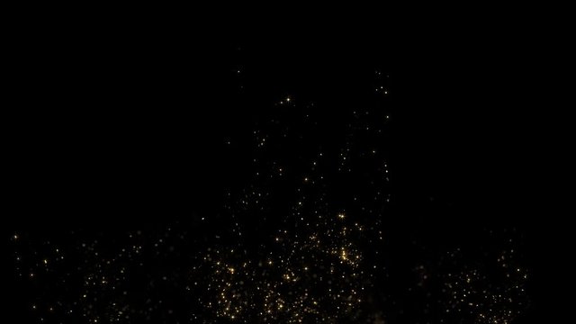 Golden Particles Dust