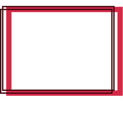 red frame