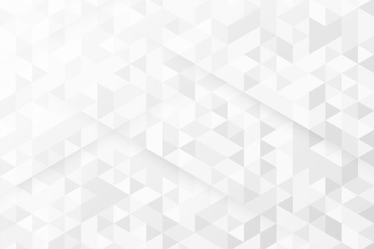 white background with triangle patterns