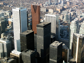 Toronto aerial view 