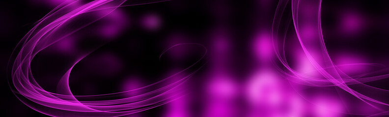 Purple gradient glowing blurred light background. Smooth lens flare lights