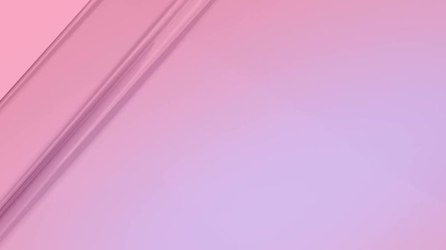 Abstract soft pink colored lines animation. 4K Resolution glowing moving stripes background.