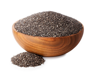 chia seeds in bowl