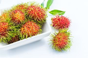 red rambutan fruit