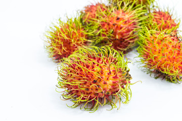red rambutan fruit