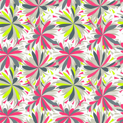 bright colored seamless abstract pattern for your design quality illustration