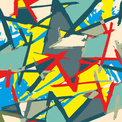 Beautiful abstract gentle graffiti pattern illustration