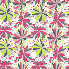 bright colored seamless abstract pattern for your design quality illustration