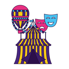 carnival tent air balloon
