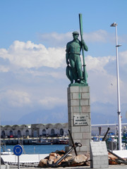 Statue to honor the fishermen of the sea