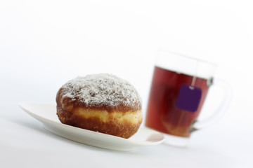 donut with icing
