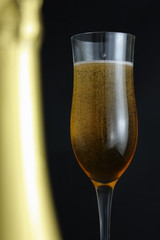 glass of champagne