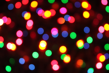 abstract background with lights